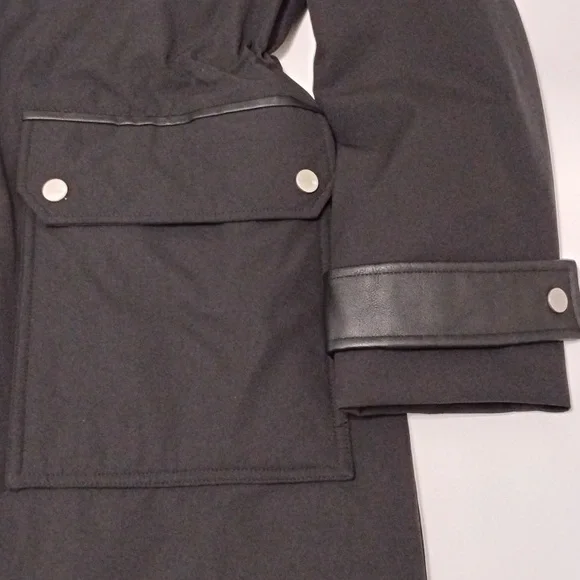 Andrew Marc Water Resistant Hooded Jacket - Picture 11 of 14